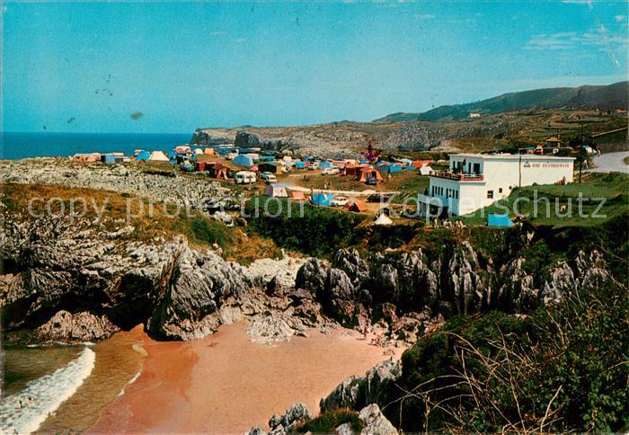 Llanes Asturias ES Camping Entre Playas