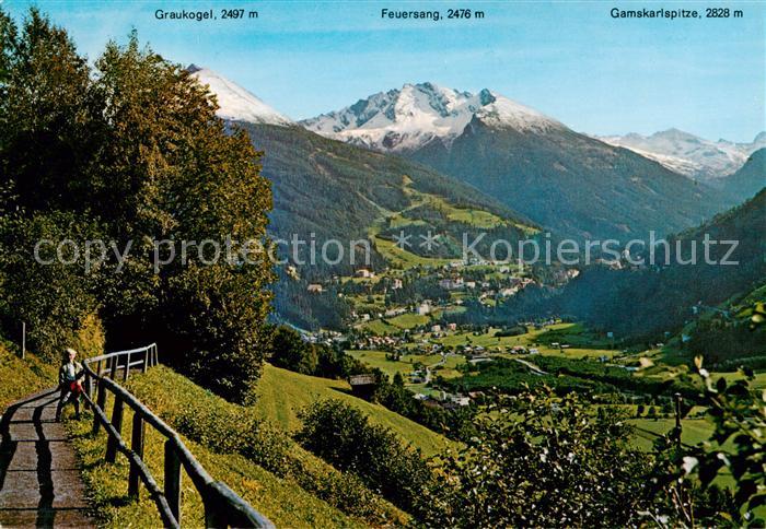Bad Hofgastein AT mit Hohe Tauern