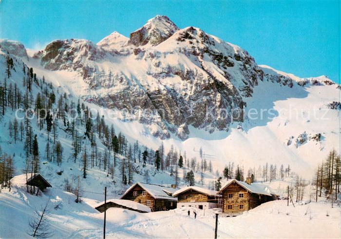 Obertauern AT Jugend und Ferienheim Felseralm Radstaedter Tauern Grosswand Vorde