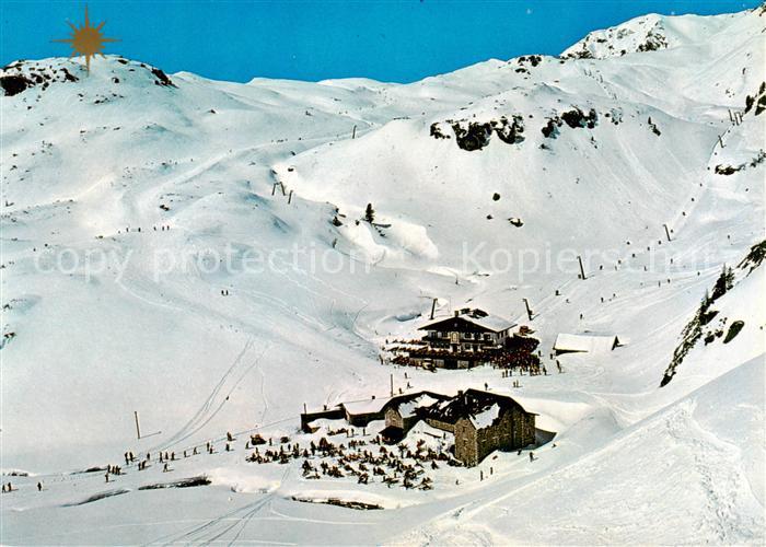 Obertauern AT mit Seekarspitze mit Autobahn Skiabfahrt zur Kringsalm und Seekarh