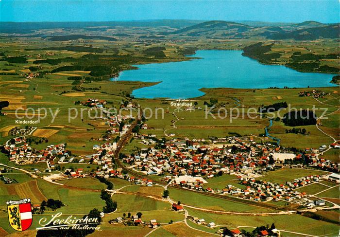 Seekirchen Wallersee AT Fliegeraufnahme