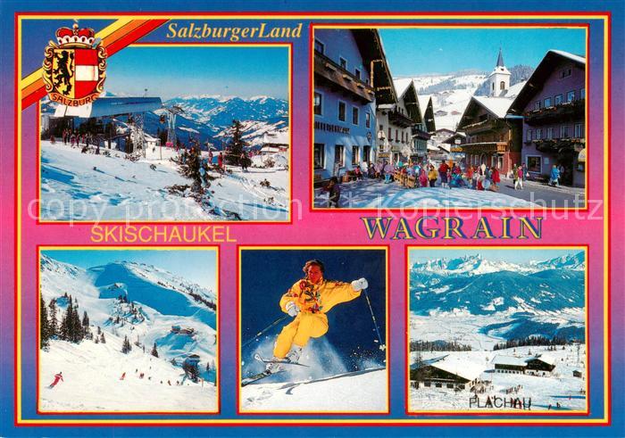 Wagrain  Salzburg AT Skischaukel Flachau Wagrain St Johenn Ortspartie