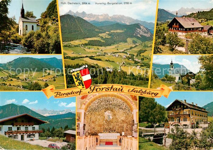 Forstau Pinzgau AT Lourdeskapelle Dachstein Grotte in der Lourdeskapelle Gasthof