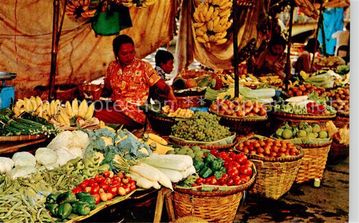 Bangkok Thailand Boat Women Vendors Fruits in the Klong