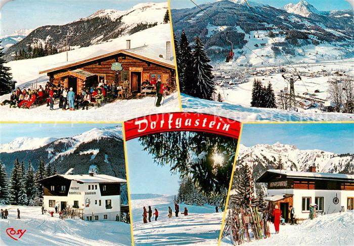 Dorfgastein AT im Gasteinertal Jausenstation Wengeralm Bergrestaurant Sessellift