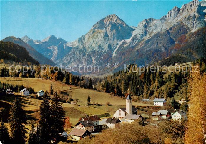 Lungoetz Annaberg Lammertal AT Panorama Kirche