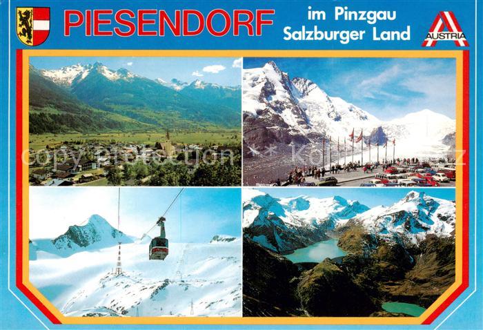 Piesendorf Pinzgau AT Panorama Seilbahn Gletscherbahnen Kaprun Tauernkraftwerke