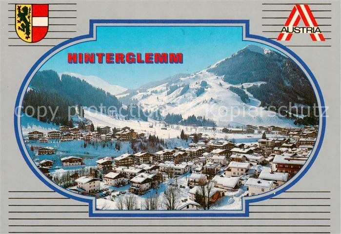 Hinterglemm Saalbach mit Zwoelferkogel