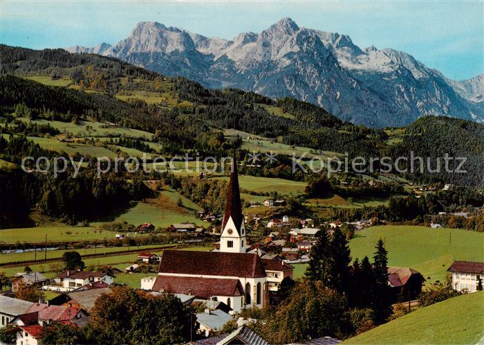 Pfarrwerfen Pinzgau AT mit Hagengebirge