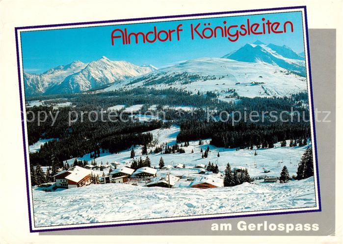 Koenigsleiten Koenigsleithen AT Panorama am Gerlospass