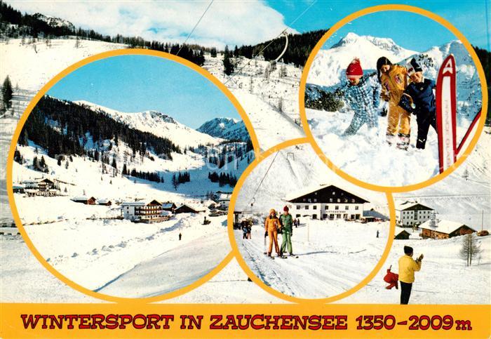 Zauchensee Altenmarkt im Pongau AT Panorama Skipisten