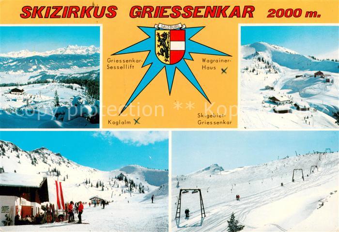 Zauchensee Altenmarkt im Pongau AT Skizirkus Griessenkar Wagrainer Haus Koglalm