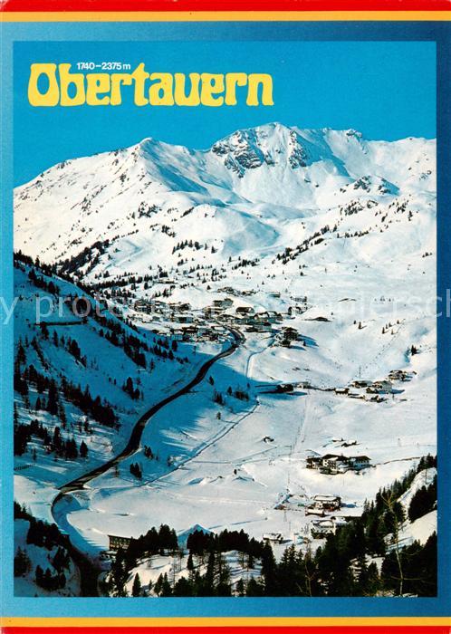 Obertauern AT Blick auf Radstaedter Tauernpasshoehe