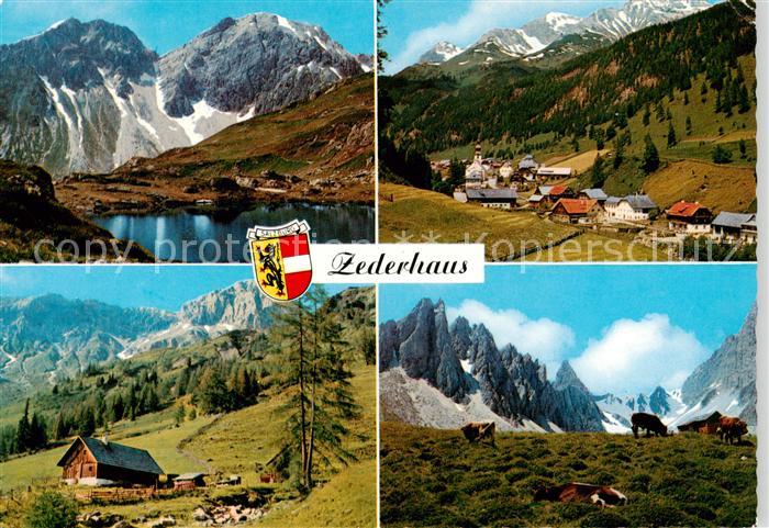 Zederhaus Lungau AT Teilansichten Panorama