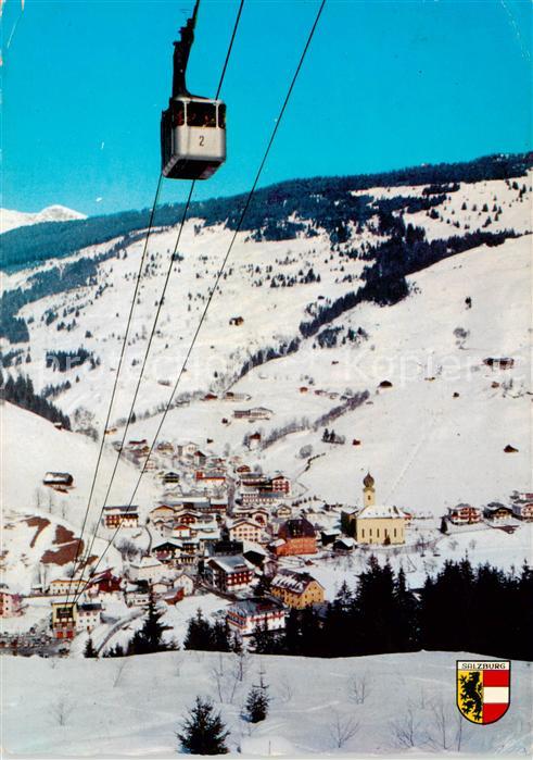 Saalbach -Hinterglemm AT mit Seilbahn auf den Schattberg