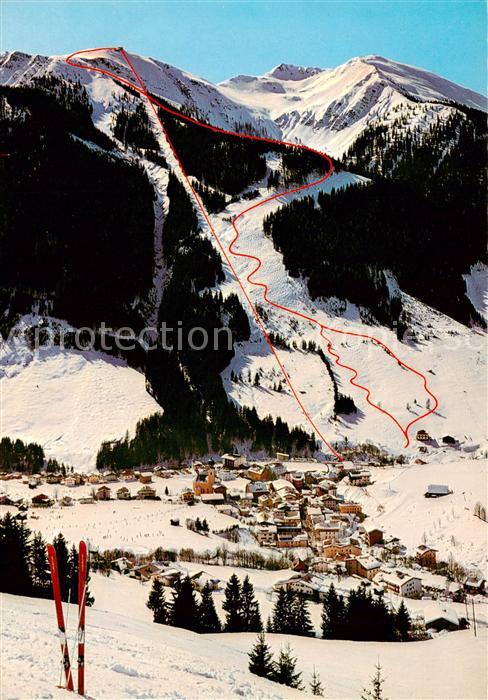 Saalbach -Hinterglemm AT mit Schattberg und Schattberg Abfahrt