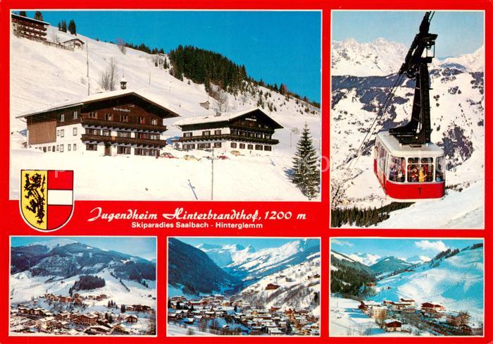 Saalbach -Hinterglemm AT Jugendheim Hinterbrandthof Seilbahn Panorama