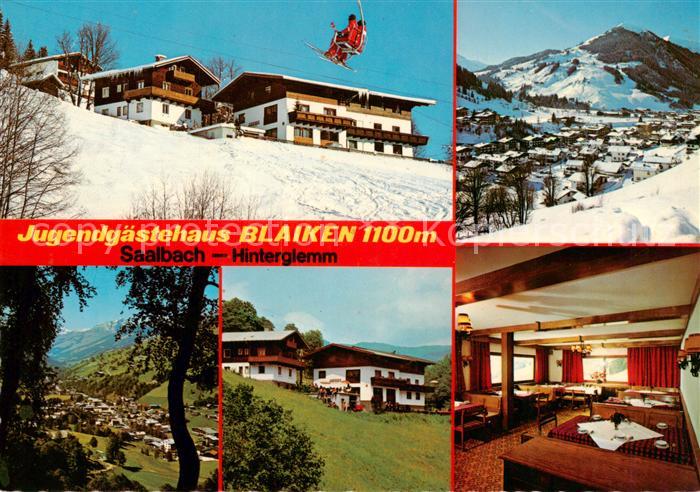 Saalbach -Hinterglemm AT Jugendgaestehaus Blaiken Panorama Gastraum