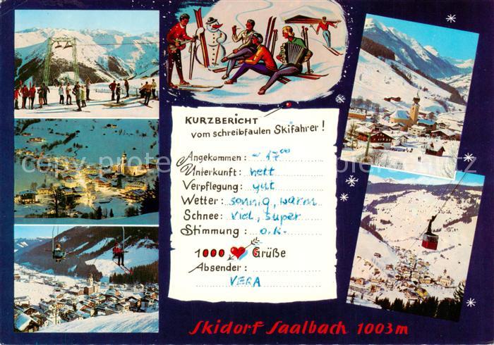 Saalbach -Hinterglemm AT Seilbahn Schattberg Lift Kohlmaiskopf Talschluss Bernko