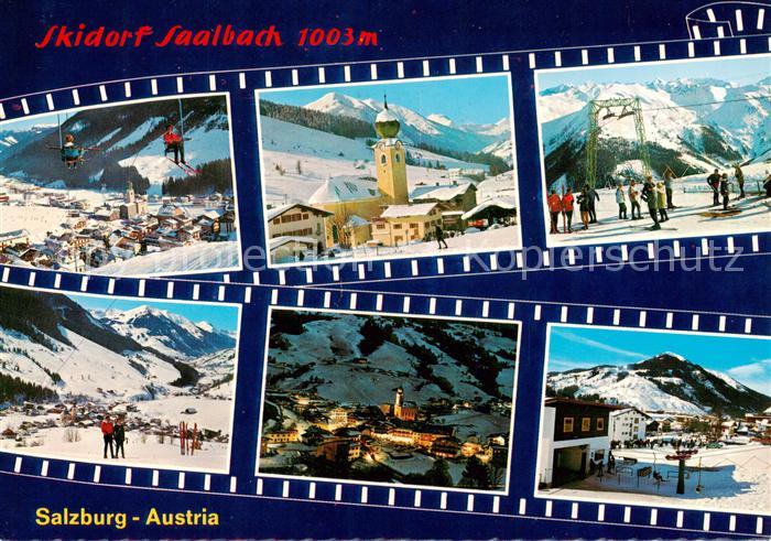 Saalbach -Hinterglemm AT Seilbahn Schattberg Lift Kohlmaiskopf Talschluss Bernko