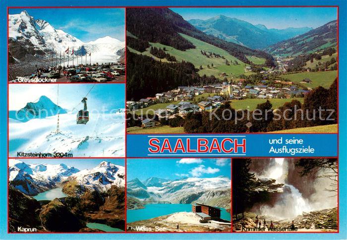 Saalbach -Hinterglemm AT Grossglockner Kitzsteinhorn Kaprun Panorama Weiss See K