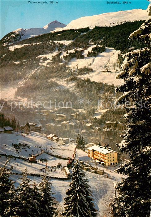 Badgastein AT Panorama an der Tauernbahn