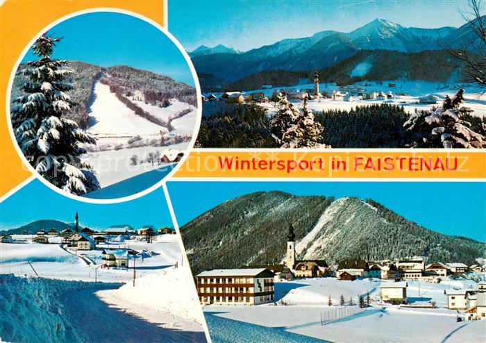 Faistenau Salzburg AT Skipisten Ortspartien