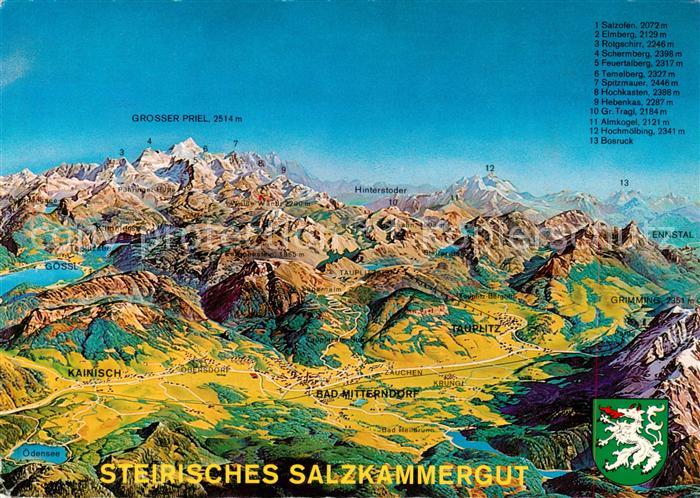 Bad Mitterndorf Steiermark AT Steirisches Salzkammergut mit Tauplitz Obersdorf K