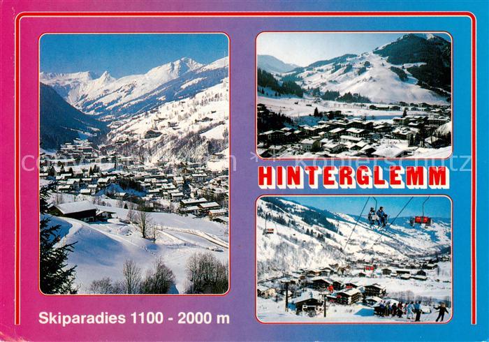 Hinterglemm Saalbach Panorama Sessellift