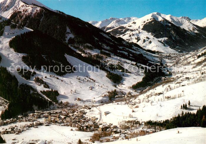 Saalbach -Hinterglemm AT Fliegeraufnahme