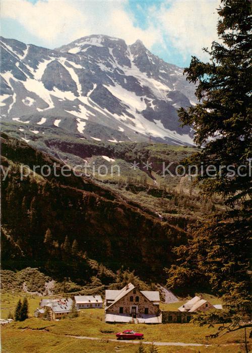 Kolm-Saigurn 1650m AT Hoher Tauernhof mit dem Hohen Sonnblick