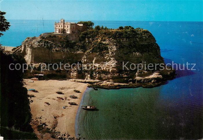 Tropea Calabria IT Santa Maria dell'Isola visto da Casa Mirabelli