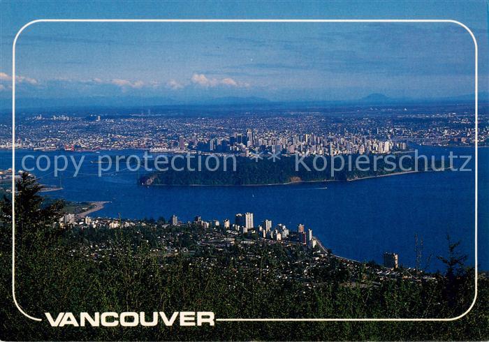 Vancouver BC Canada Fliegeraufnahme