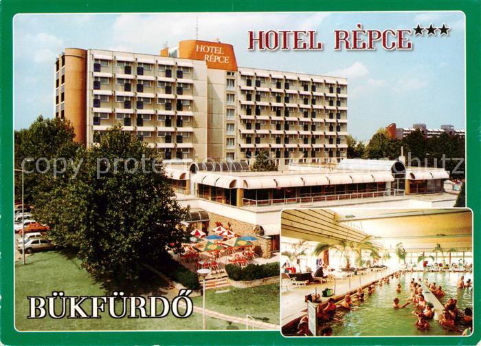 Buekfuerdoe Bad Buek HU Hotel Repce Terrasse Hallenbad