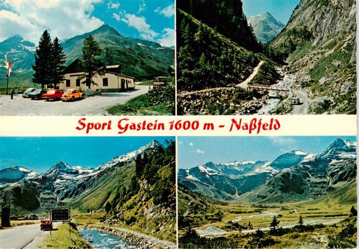 Sportgastein Badgastein AT Valeriehaus Weg ins Nassfeld mit Schareck Schlappereb