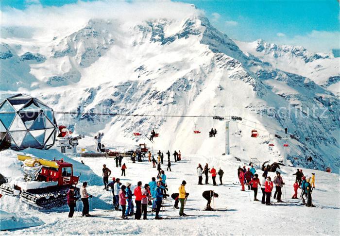 Sportgastein Badgastein AT Blick von der Bergstation der Schideck Doppelsesselba