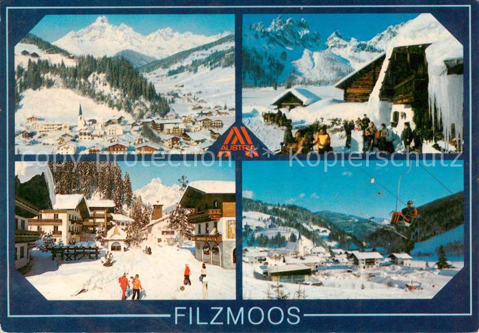 Filzmoos AT Panorama Ortspartie Sessellift