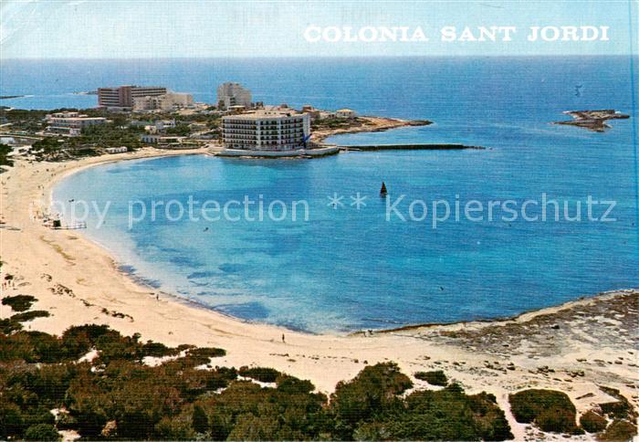 Colonia de Sant Jordi Fliegeraufnahme
