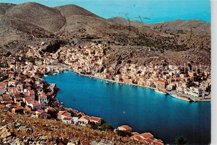 Symi Greece Fliegeraufnahme