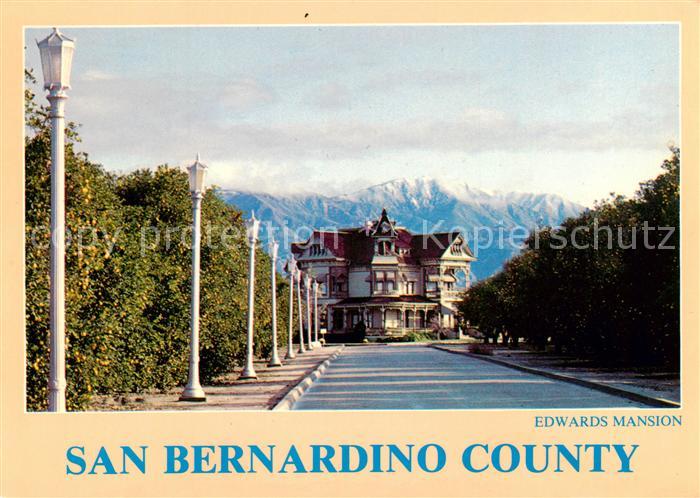 San Bernardino California USA Edwards Mansion