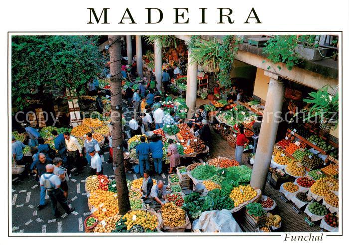 Funchal Madeira PT Markthalle