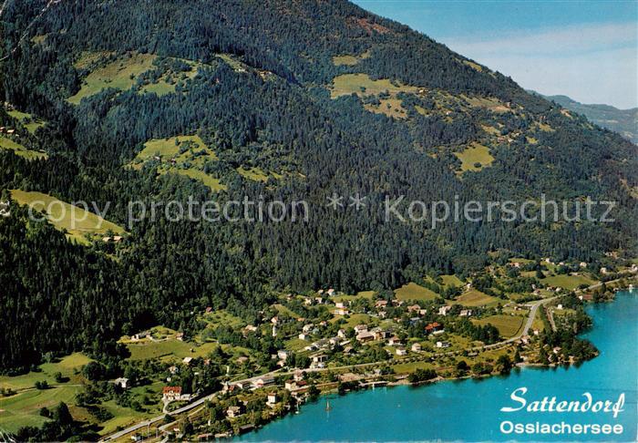 Sattendorf Ossiachersee Fliegeraufnahme