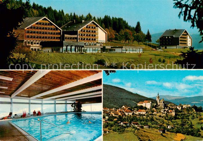 Althofen Kaernten AT Kurbad Althofen Hallenbad Panorama