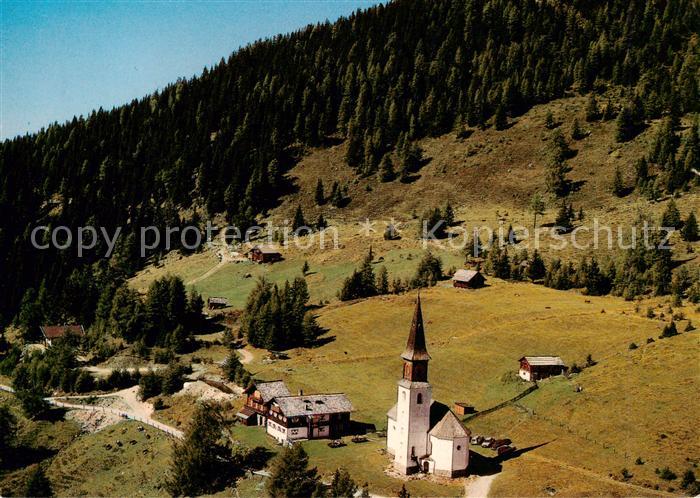 Rangersdorf Kaernten AT Fliegeraufnahme mit Wallfahrtskirche