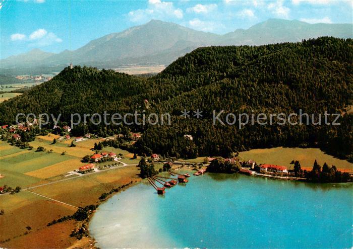 Klopeinersee Kaernten AT Fliegeraufnahme