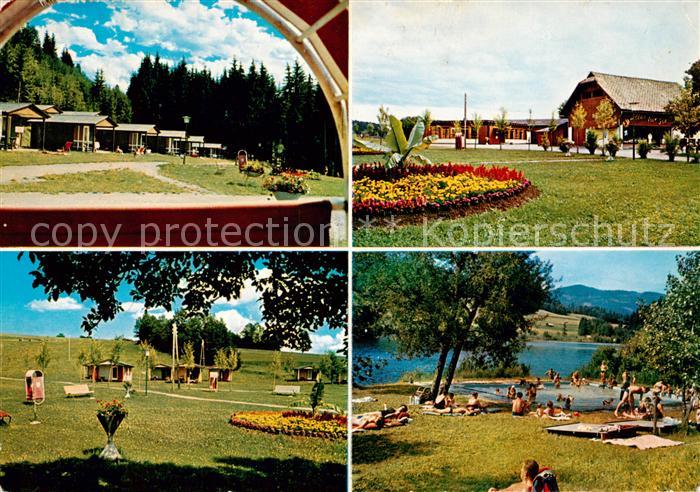 Maltschachersee Feldkirchen Kaernten AT Feriendorf des oesterreichischen Verbadn