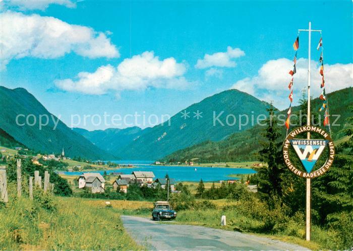 Weissensee Kaernten AT Panorama