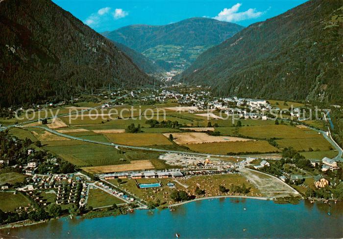 Doebriach Millstaettersee Fliegeraufnahme
