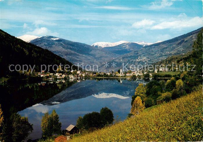 Feld am See Kaernten AT Alpenseebad Panorama