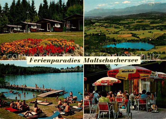 Maltschachersee Feldkirchen Kaernten AT Ferienparadies Maltschachersee Fliegerau